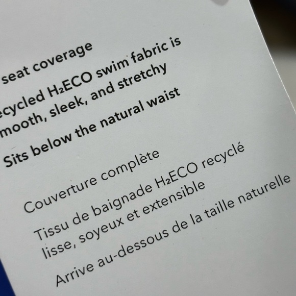 NWT Athleta Swim Boyshort Bottoms, sz XS - Picture 6 of 6